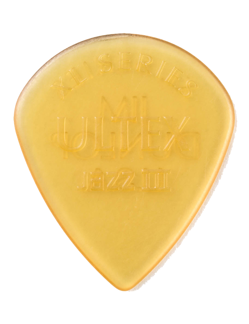 Dunlop® 427 Uñetas ULTEX® JAZZ III XL Calibre: 1.38mm Miel | 6 Unidades