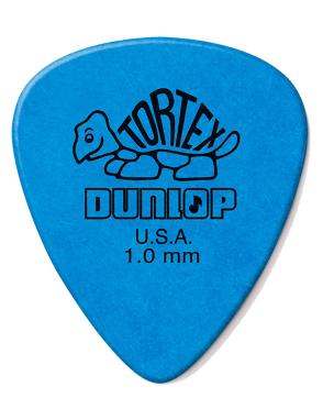 Dunlop® 418 Uñetas Tortex® Standard Calibre: 1.00mm Azul | 12 Unidades