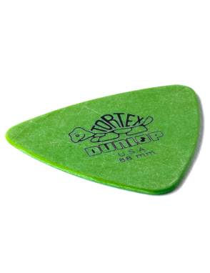 Dunlop® 431 Uñetas Tortex® Triangle Calibre: .88mm Verde | 6 Unidades