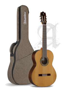 Alhambra® 3C Guitarra Clásica Estudio Natural con Funda