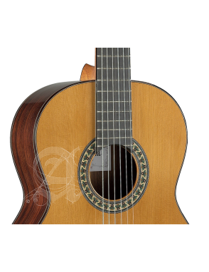 Alhambra® 5P Guitarra Clásica Conservatorio Natural con Funda