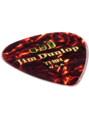 Dunlop® 483 Uñetas Celuloide Jim Dunlop® Shell Classics Calibre: Thin | 12 Unidades
