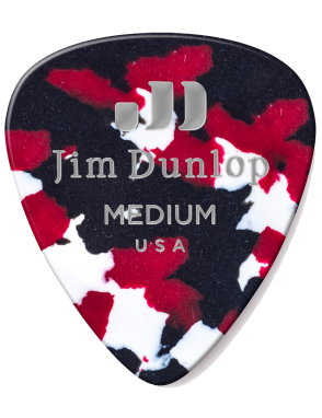 Dunlop® 483 Uñetas Celuloide Jim Dunlop® Confetti Calibre: Medium | 12 Unidades