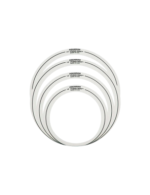 Aquarian Drumheads® SR-SET10 Anillo Armónico Studio Rings™ Set: 10-12-14-14