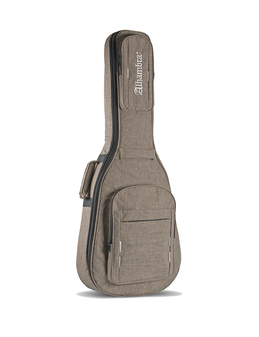 Alhambra® 9738 Funda Guitarra Clásica Bordada 25mm | Marrón