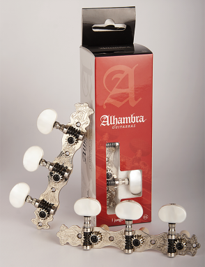 Alhambra® 9480 Clavijas Guitarra Clásica Silver A