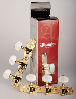Alhambra® 9487 Clavijas Guitarra Clásica Golden A
