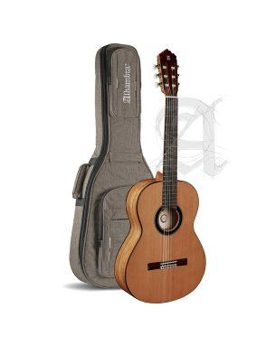 Alhambra® 6 Olivo Guitarra Clásica Conservatorio Natural con Funda