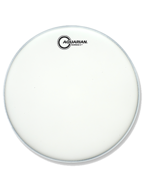 Aquarian Drumheads® TCRSP2-16 RESPONSE 2™ Texture Coated™ Parche Tom 16" Blanco