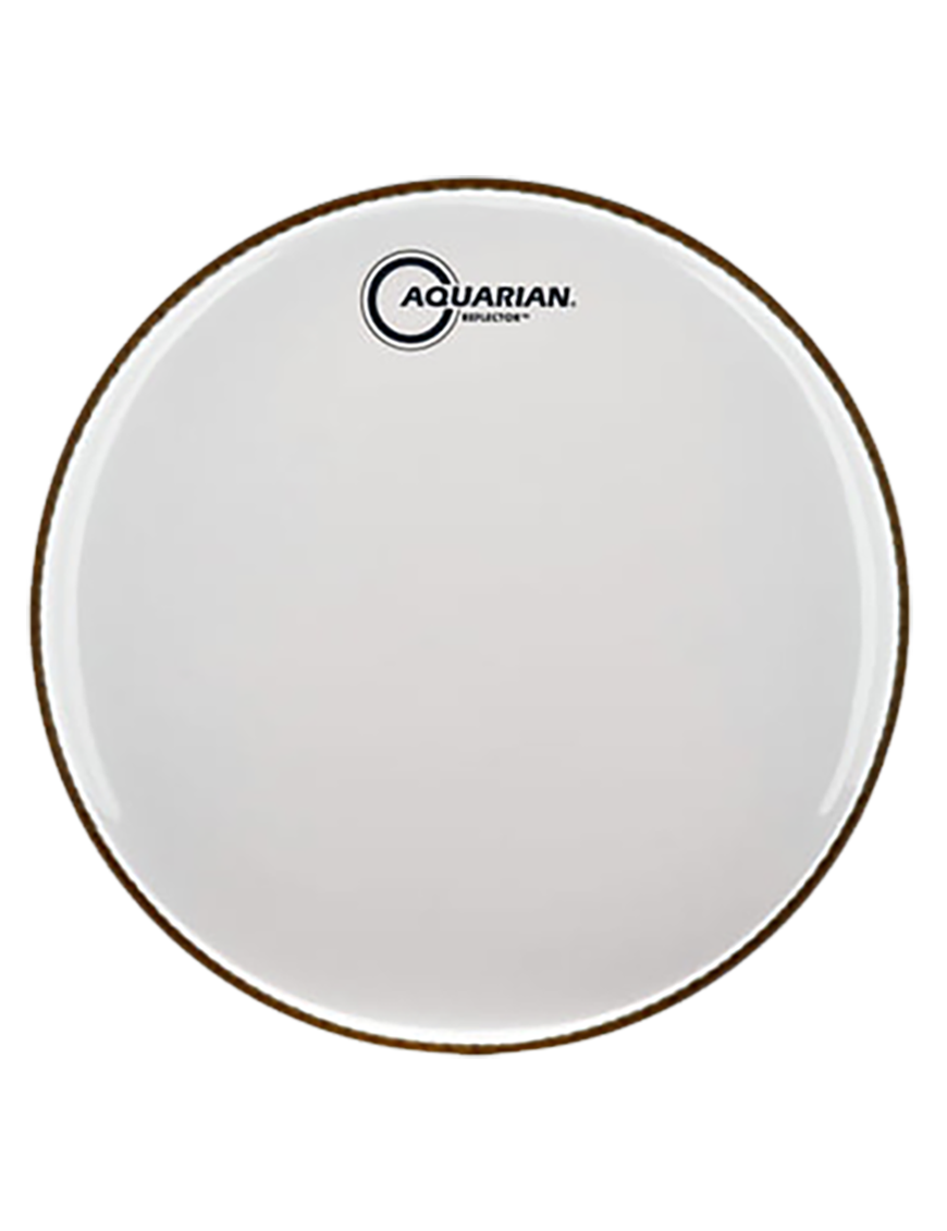 Aquarian Drumheads® REF-10W REFLECTOR™ Parche Tom 10" Ice White