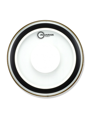 Aquarian Drumheads® SXPD-22 STUDIO-X™ Power Dot™ Parche Bombo 22" Clear