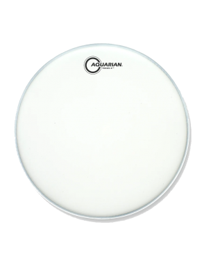 Aquarian Drumheads® TCFX-12 FOCUS-X™ Parche Tom 12" Texture Coated™ Blanco