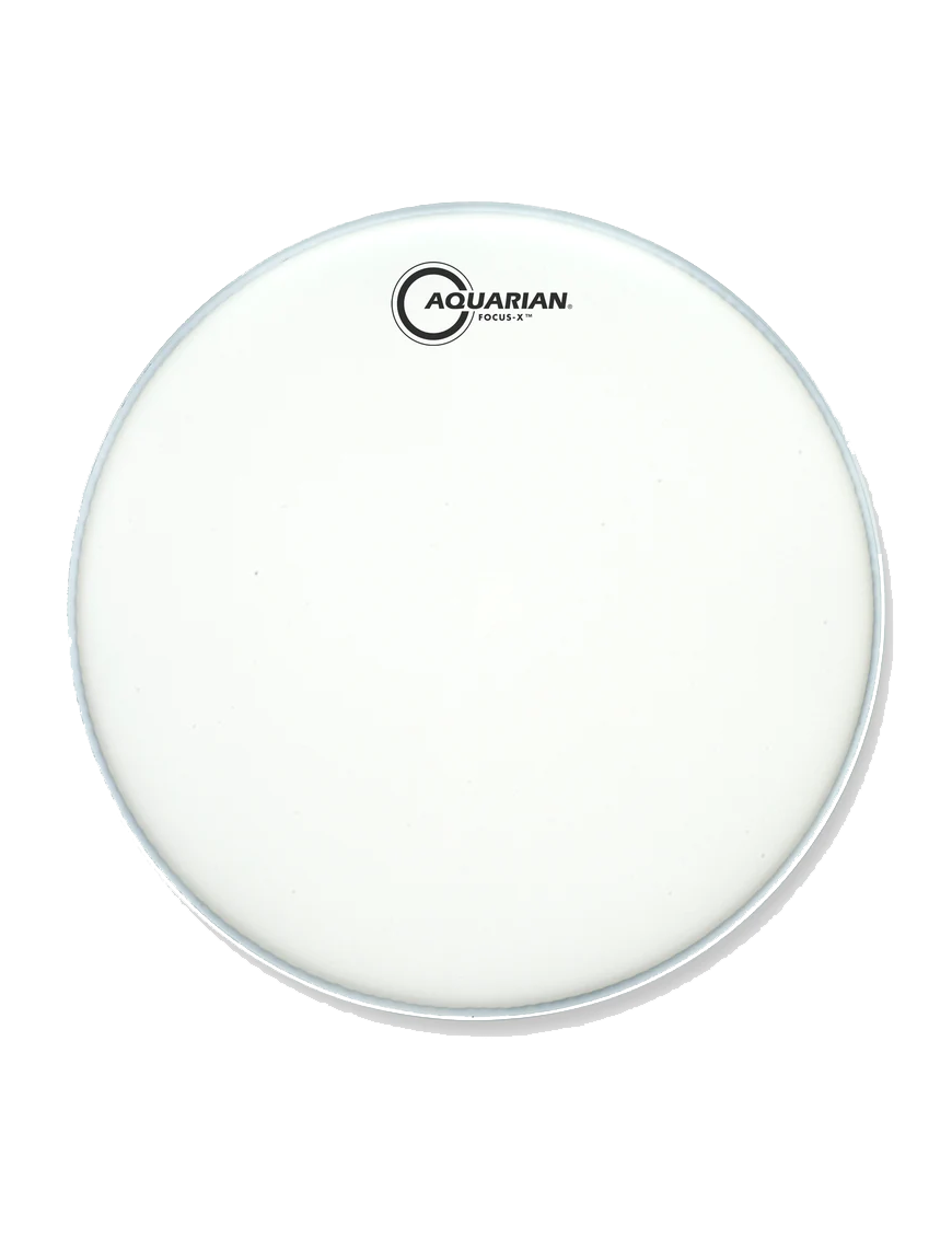 Aquarian Drumheads® TCFX-13 FOCUS-X™ Parche Tom 13" Texture Coated™ Blanco