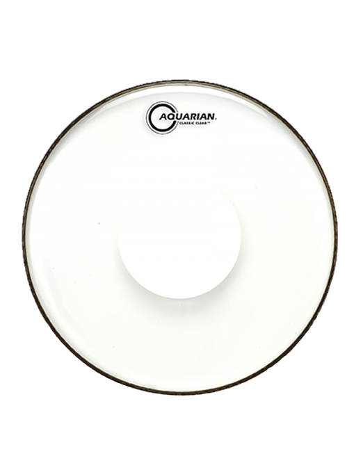 Aquarian Drumheads® CCPD-8 Classic Clear™ Parche Tom 8" Power Dot™