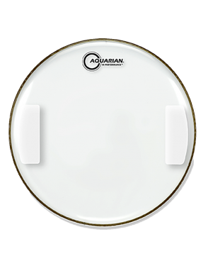 Aquarian Drumheads® HPSN-13 HI-PERFORMANCE™ Snare Side Parche Bordonero 13" Resonante Transparente