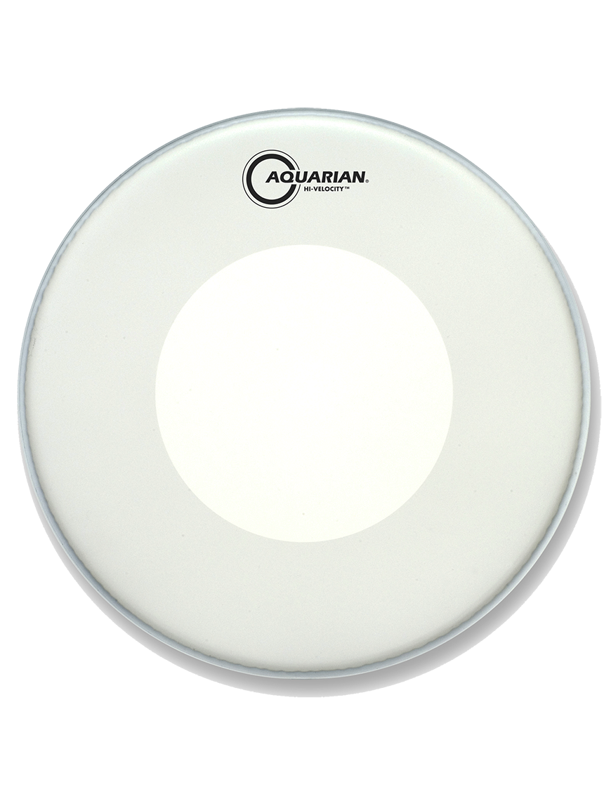 Aquarian Drumheads® VEL-13 HI-VELOCITY™ Parche Caja 13" Texture Coated™ Blanco