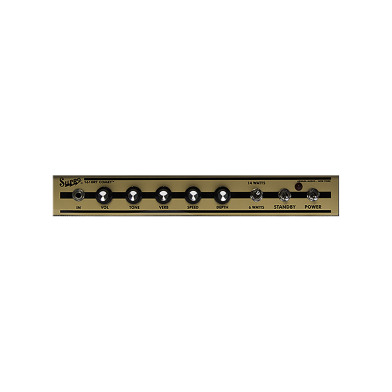 Supro® 1610RT Amplificador Guitarra Combo Comet 6/14 Watt 1x10"