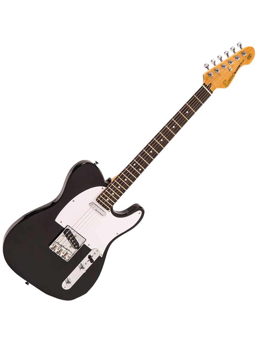 Encore® E2 Guitarra Eléctrica Tele® Color: Gloss Black