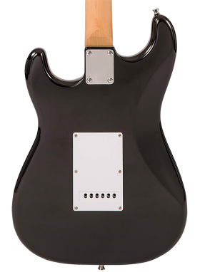Encore® E6 Guitarra Eléctrica Strat® Vibrato Color: Gloss Black