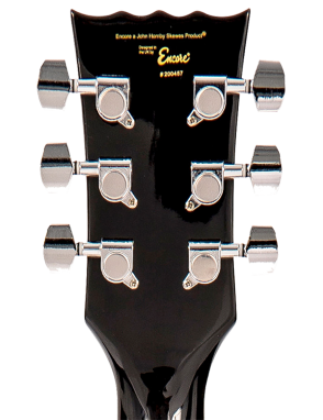 Encore® E69 Guitarra Eléctrica SG Color: Gloss Black