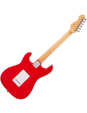 Encore® E6 Guitarra Eléctrica Strat® Vibrato Color: Gloss Red