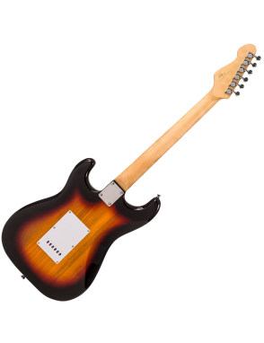 Encore® E6 Guitarra Eléctrica Strat® Vibrato Color: 3 Tone Sunburst