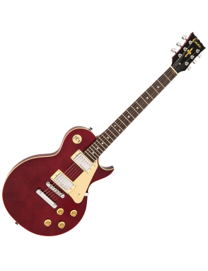 Encore® E99 Guitarra Eléctrica Les Paul® Color: Wine Red