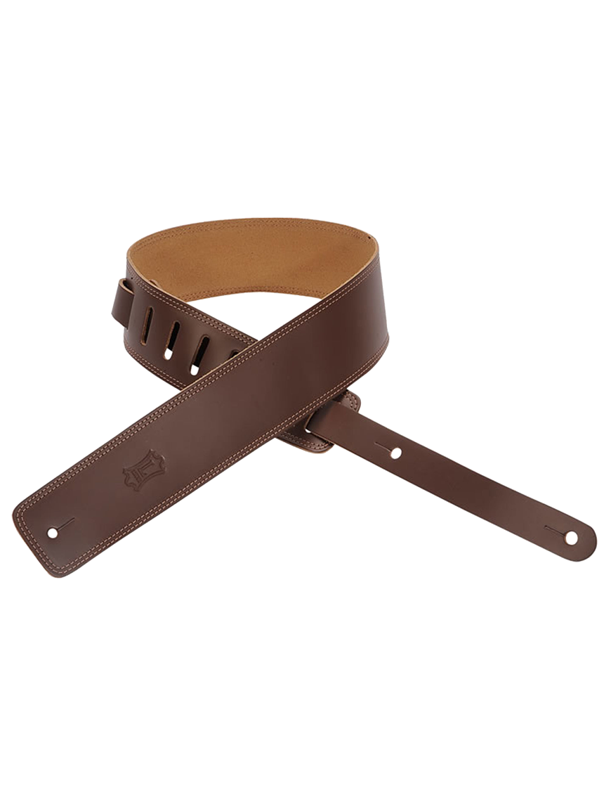 LEVY'S® DM1 Correa Guitarra Cuero 6.4 cm Largo: 127cm | Brown
