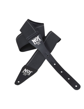 LEVY'S® N°1 The Original Stretch Correa Guitarra 6.4cm Largo: 138cm | Black