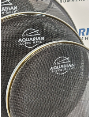 Aquarian Drumheads® SM-8 Super Mesh™ Parche Tom 8" Black