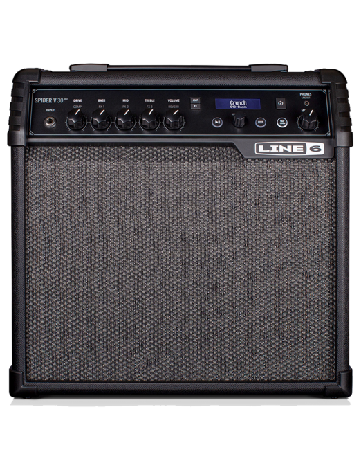 Line 6 SPIDER V 30 MkII Amplificador Guitarra Combo Modelador 1x8" 30W USB