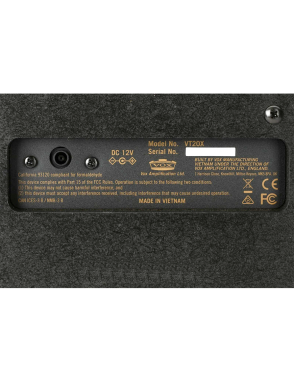 VOX Valvetronix VT20X Amplificador Guitarra Combo Modelador 20W 1x8" USB