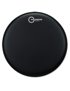 Aquarian Drumheads® TCRSP2-8BK RESPONSE 2™ Parche Tom 8" Texture Coated™ Negro