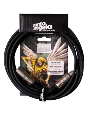 Santo Angelo® ANGEL LW Cable Micrófono XLR a XLR OFHC | 7.62mt