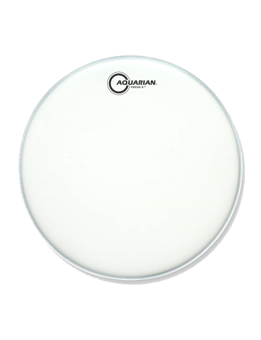 Aquarian Drumheads® TCFX-14 FOCUS-X™ Parche Tom 14" Texture Coated™ Blanco