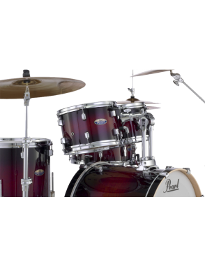 Pearl® DECADE DMP925 Batería Acústica Set: 5 Piezas + Hardware Color: Deep Red Burst