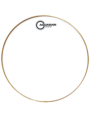 Aquarian Drumheads® REF-20SKW REFLECTOR™ Parche Bombo 20" Super Kick II™ Ice White