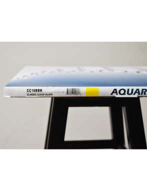 Aquarian Drumheads® CC-16BBK Classic Clear™ Parche Bombo 16" Resonante Negro Brillante