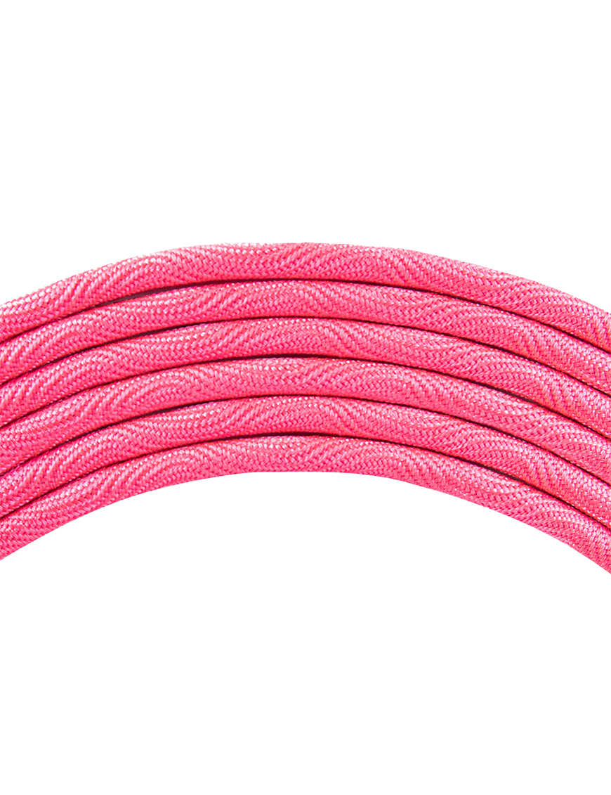 Santo Angelo® NEON Pink Cable Instrumentos Plug ¼" Recto a Plug ¼" 90° OFHC | 6.10mt