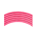 Santo Angelo® NEON Pink Cable Instrumentos Plug ¼" Recto a Plug ¼" 90° OFHC | 6.10mt