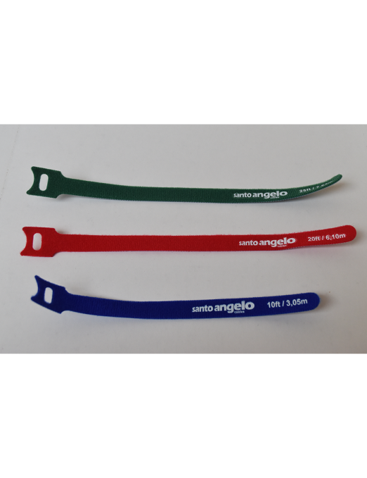 Santo Angelo® Amarra Cables Velcro 250x13mm Pack: 3 Unidades