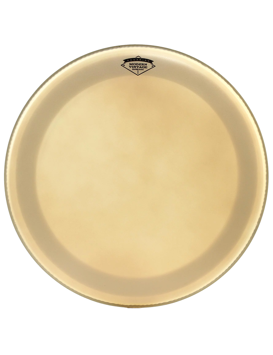 Aquarian Drumheads® MOTC-SK22 Modern Vintage™ Parche Bombo 22" Super Kick I™ Cream