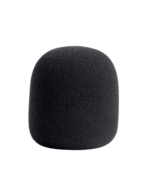 GCR® Antiviento Micrófono Espuma Antipop Negro