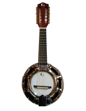 GCR® YWBJ Banjo Electroacústico 10 Cuerdas con Funda