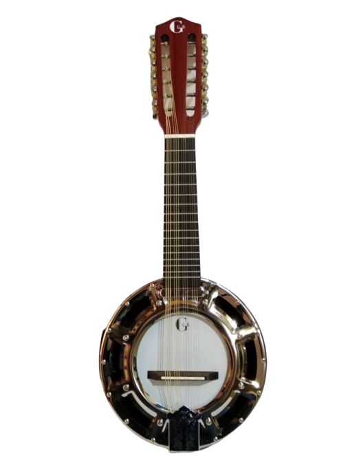 GCR® YWBJ Banjo Electroacústico 12 Cuerdas con Funda