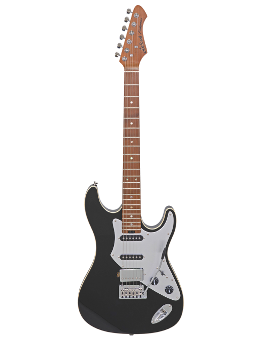 Aria® 714-GTR Guitarra Eléctrica Fullerton Stratocaster® Style | Color: Black