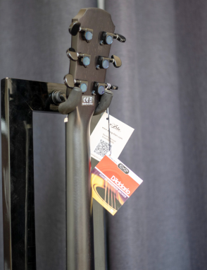Aria® FET F2 Guitarra Electroacústica con Funda| Color: Stained Black