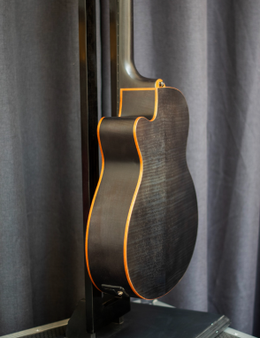 Aria® FET F2 Guitarra Electroacústica Cutaway con Funda | Stained Black