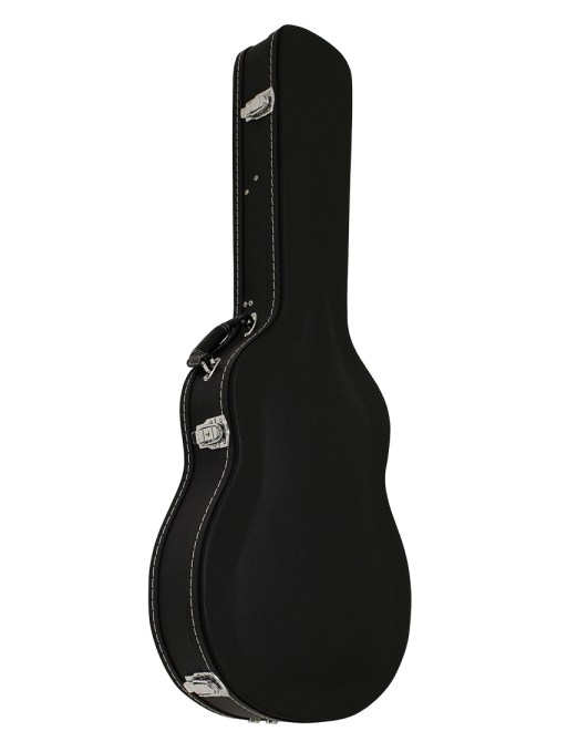 Aria® HC-CG120SA Hard Case Guitarra Semi Hollow | Negro