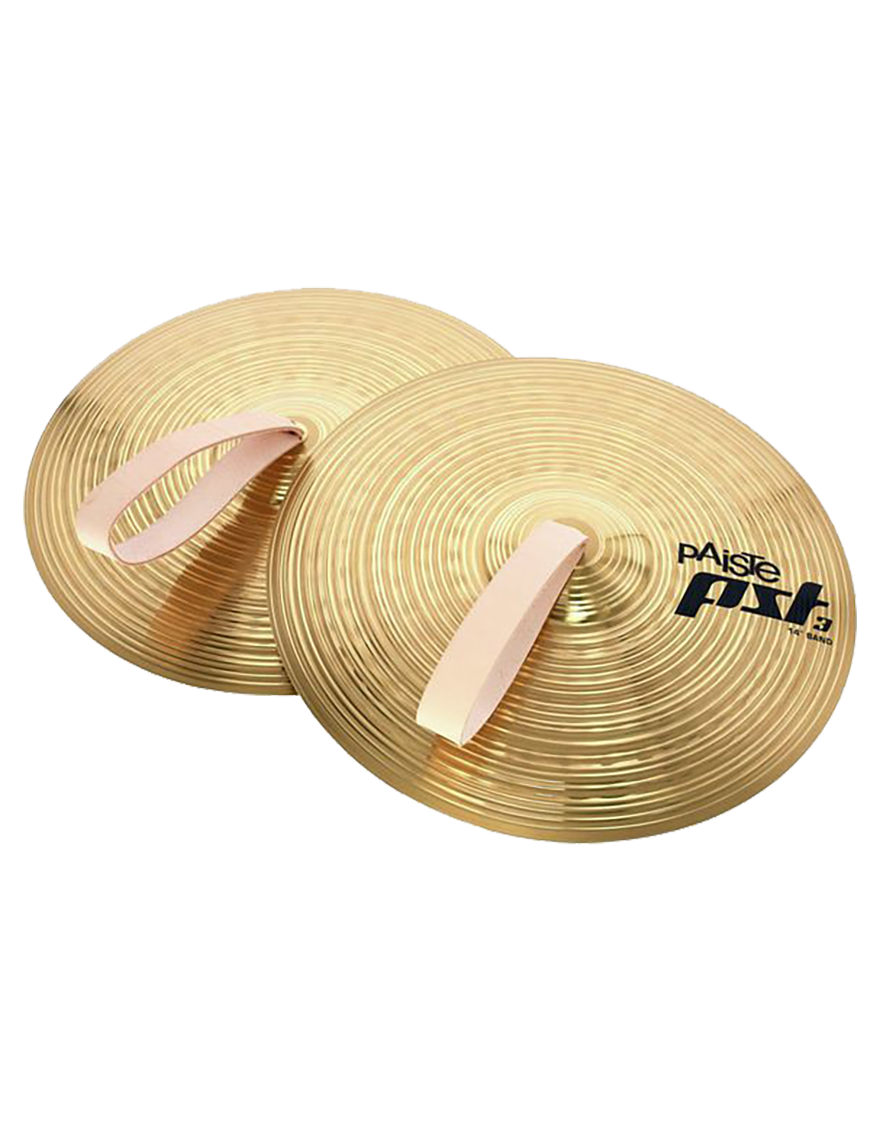 Paiste® PST3 Platillos Banda 14" Set: Par con Correas